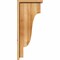 Ekena Millwork Newport Rough Sawn Corbel w/Backplate, Western Red Cedar, 6"W x 12"D x 28"H COR06X12X28NEW01RWR - alternate 2